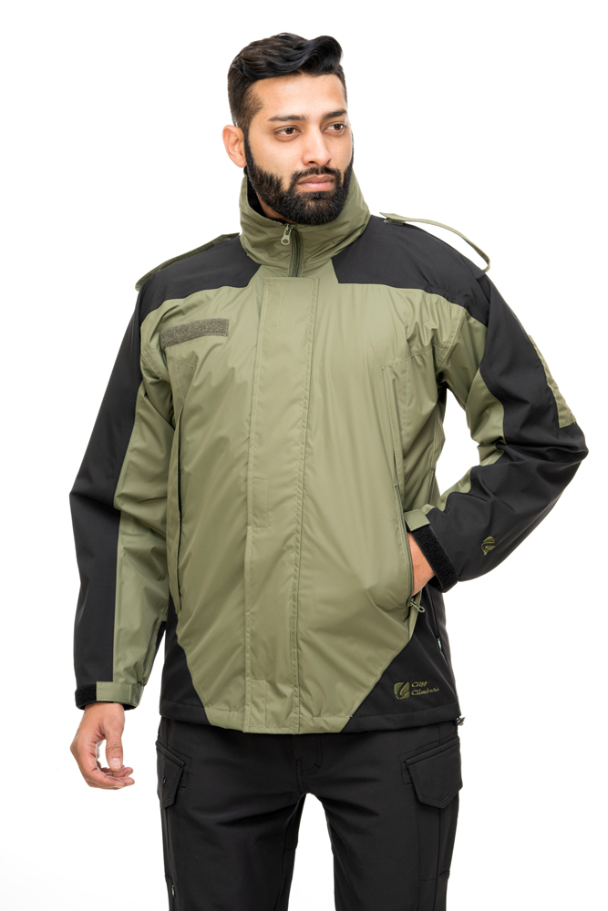 SPL Breathable Windproof Jacket OG for Tactical & Outdoor Use