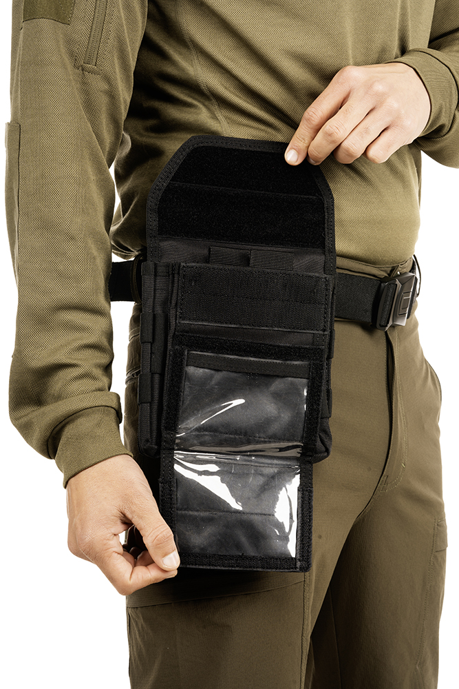 Tactical Compact Map Pouch - Black