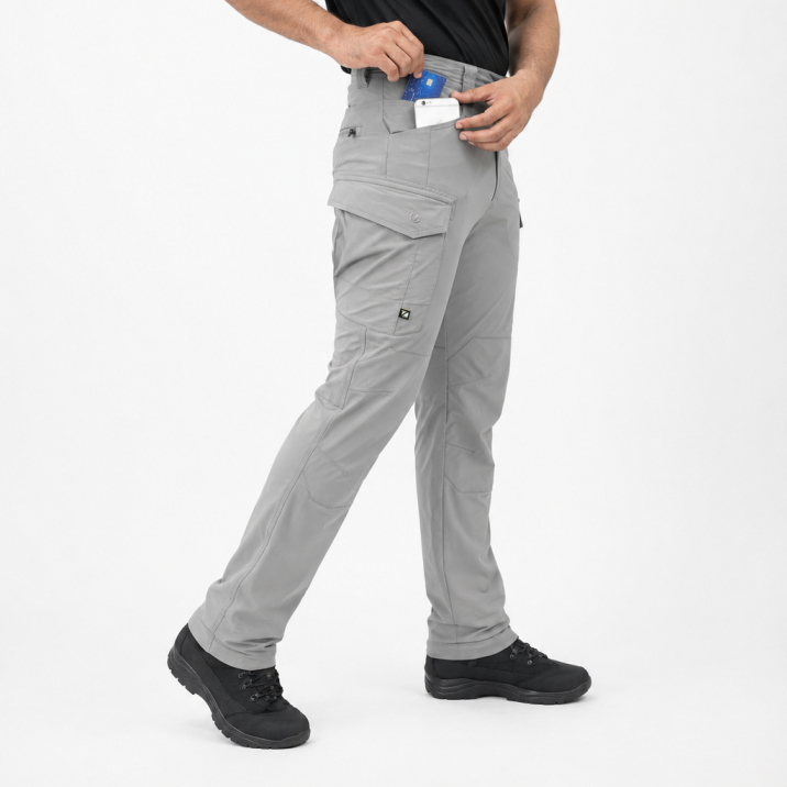 Army & Military Pant for Men – Ridge Grey | Tactical Cargo Pant